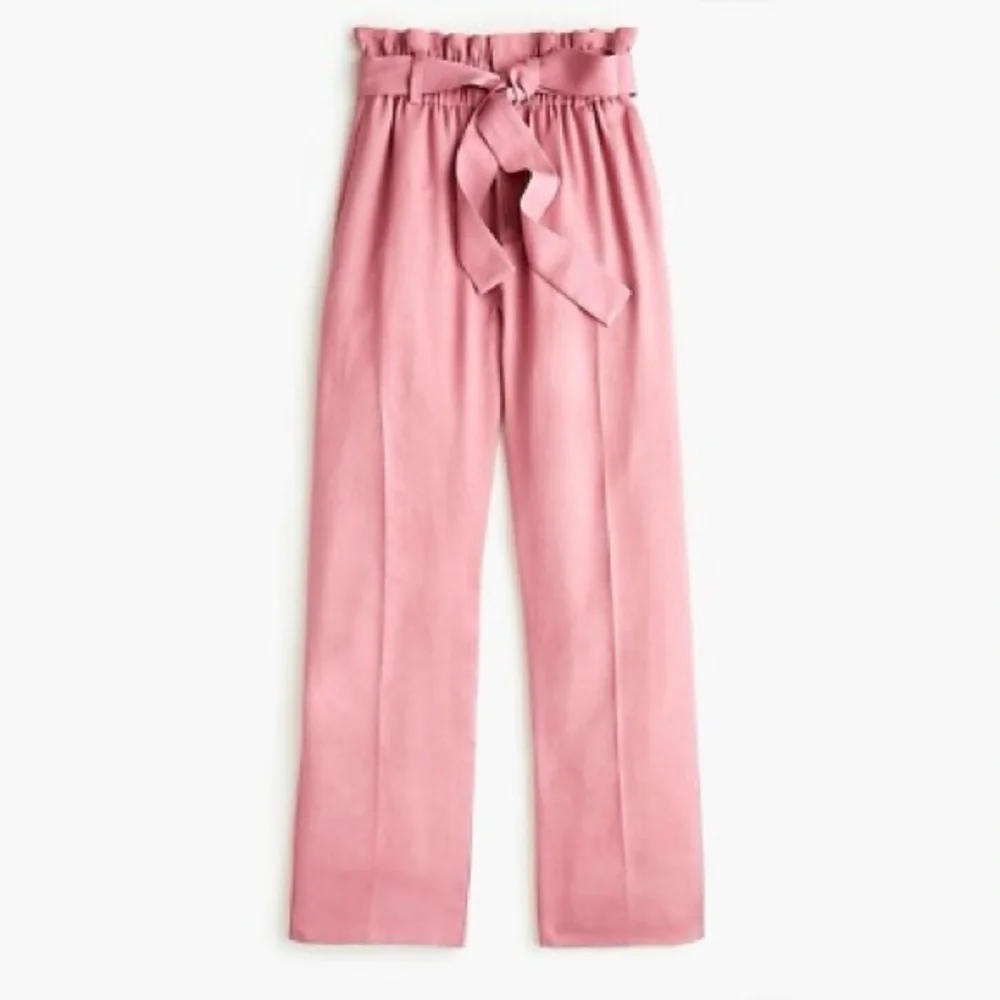 Point sur pink paper‎ bag trousers 2